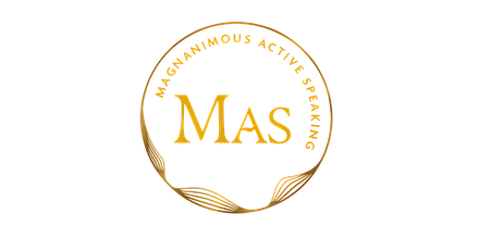 Magnanimous Active Speaking Logo
