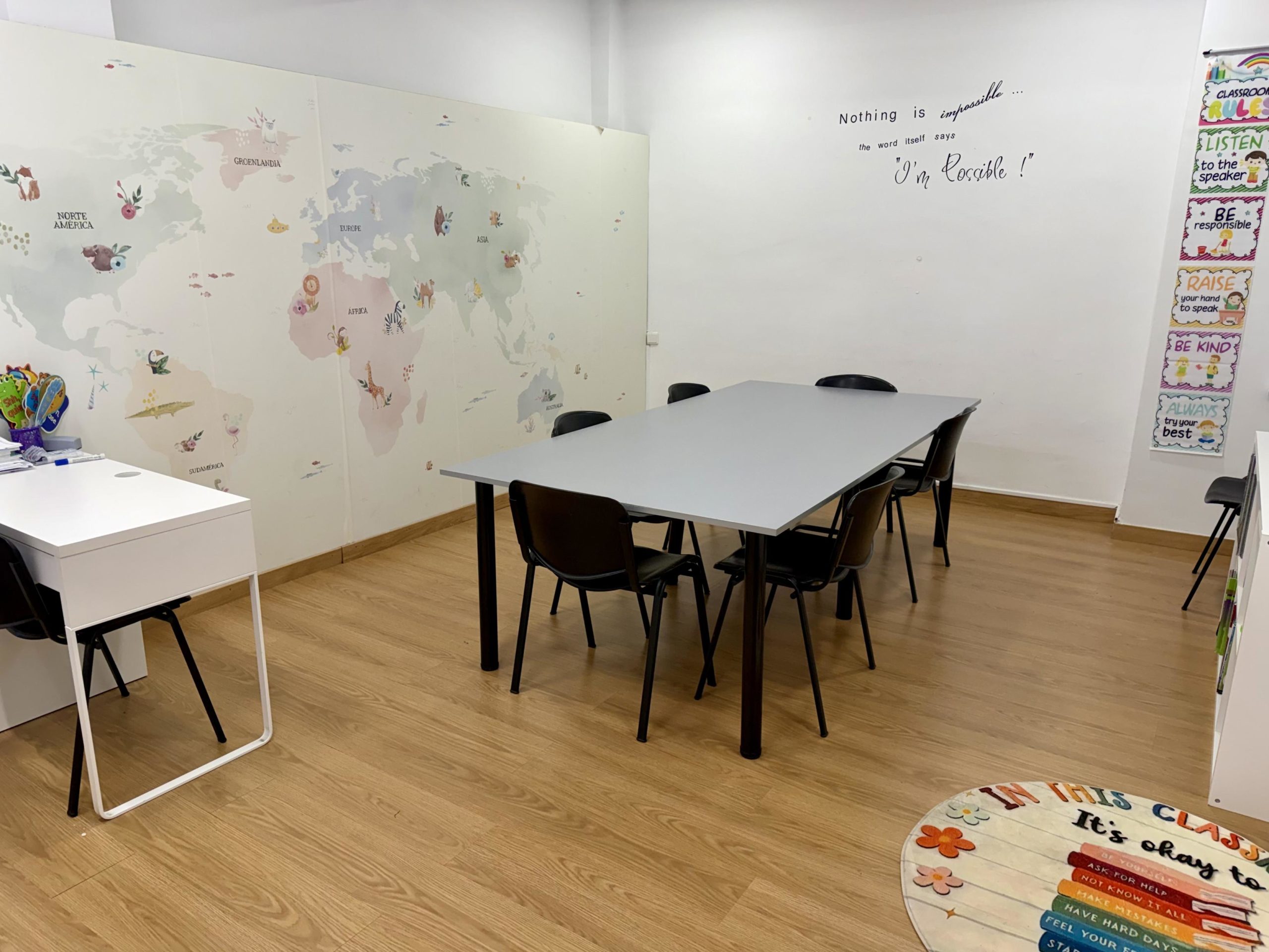 aula para hacer cursos de idiomas magnanimous active speaking burriana castellón