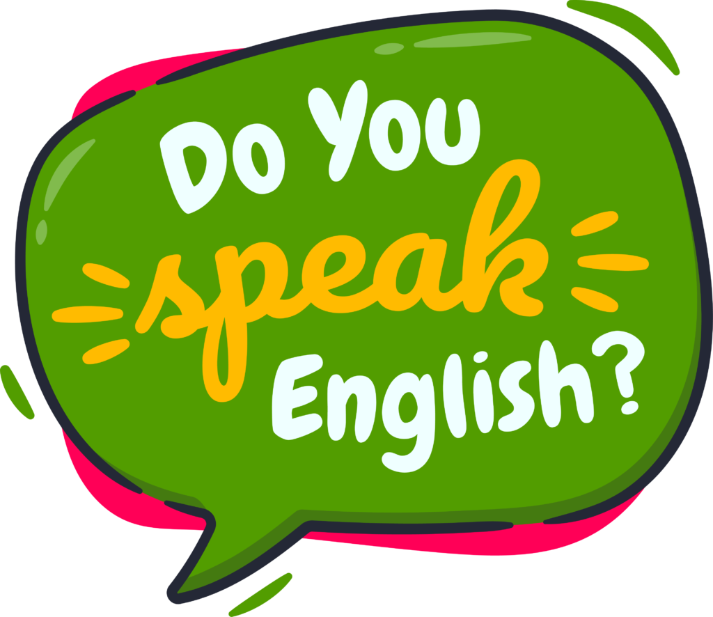 icono do you speak english